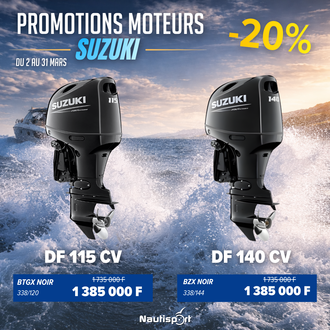 promotion moteurs suzuki marine nautisport tahiti mars 2026