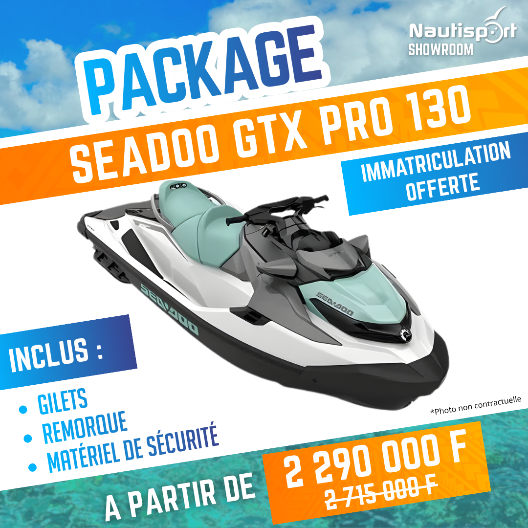 jet ski seadoo gtx pro 130 nautisport tahiti