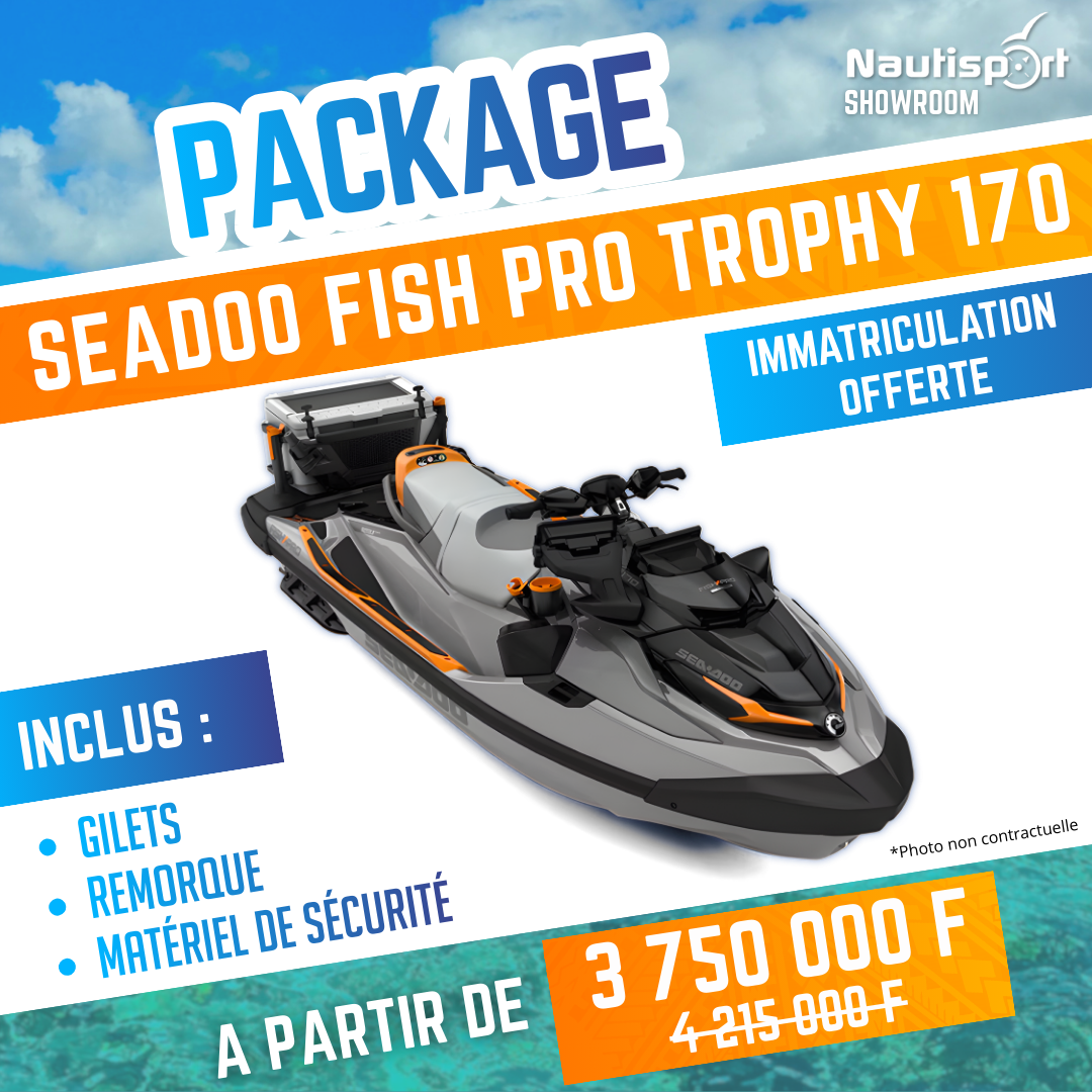 jet ski seadoo fish pro trophy 170 nautisport tahiti