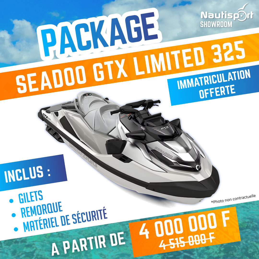 jet ski seadoo gtx limited 325 nautisport tahiti