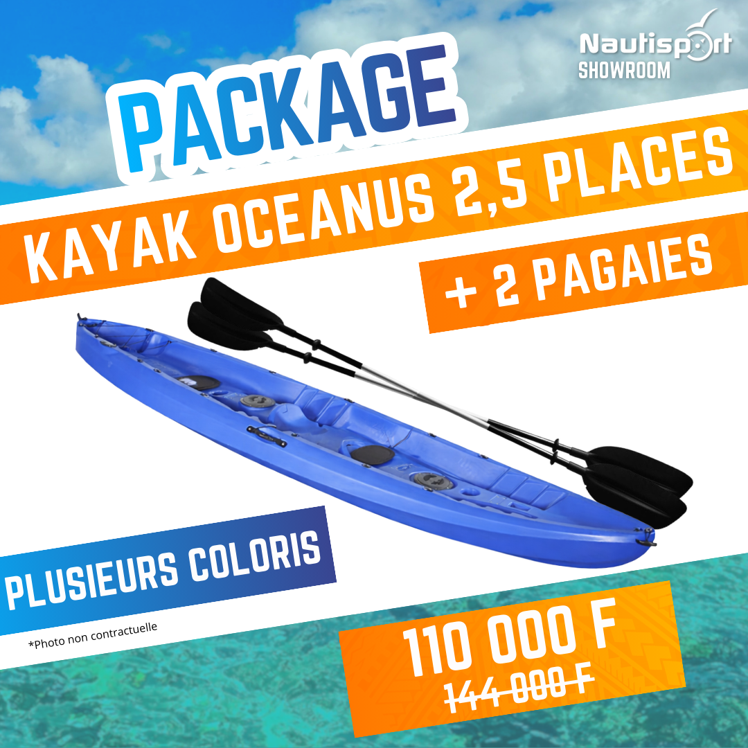 kayak 2.5 places nautisport tahiti