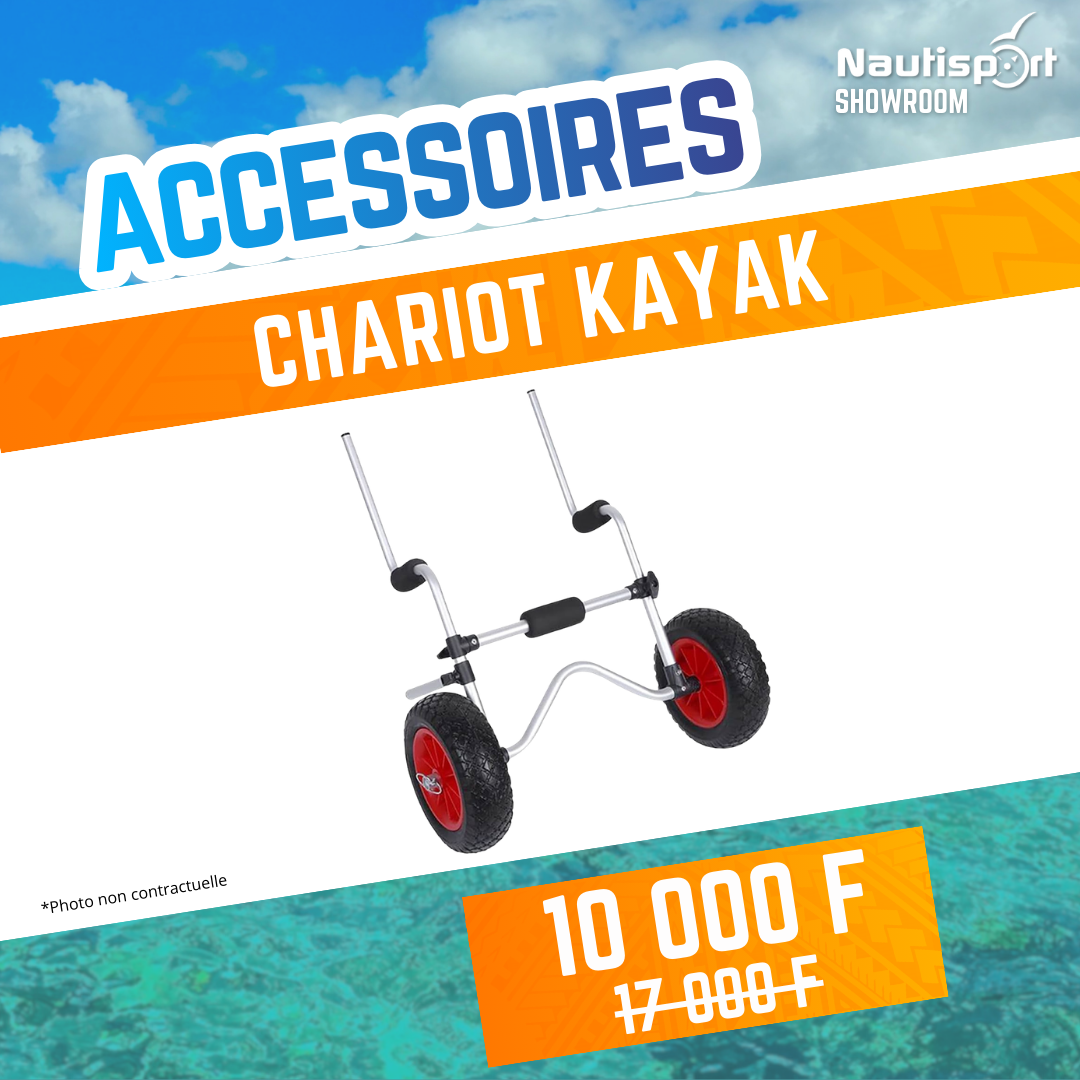 chariot kayak nautisport tahiti