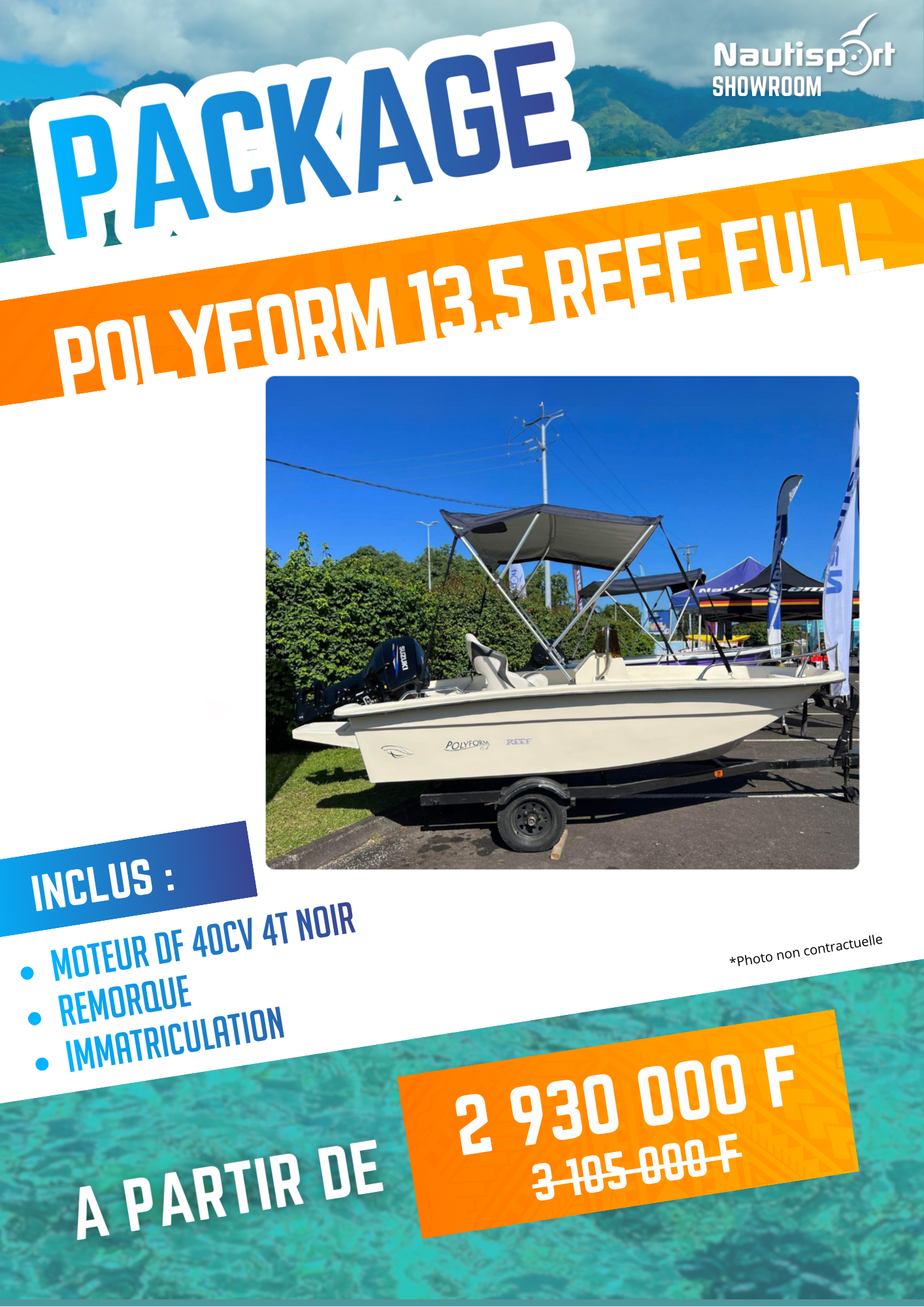 polyform 13.5 nautisport tahiti suzuki marine