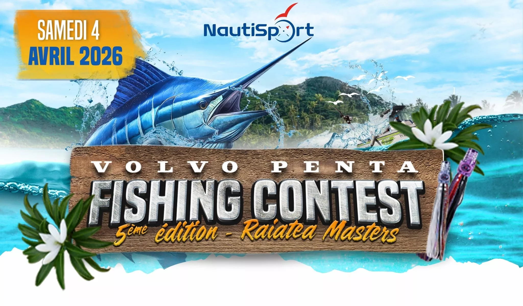 concours de peche nautisport tahiti volvo penta